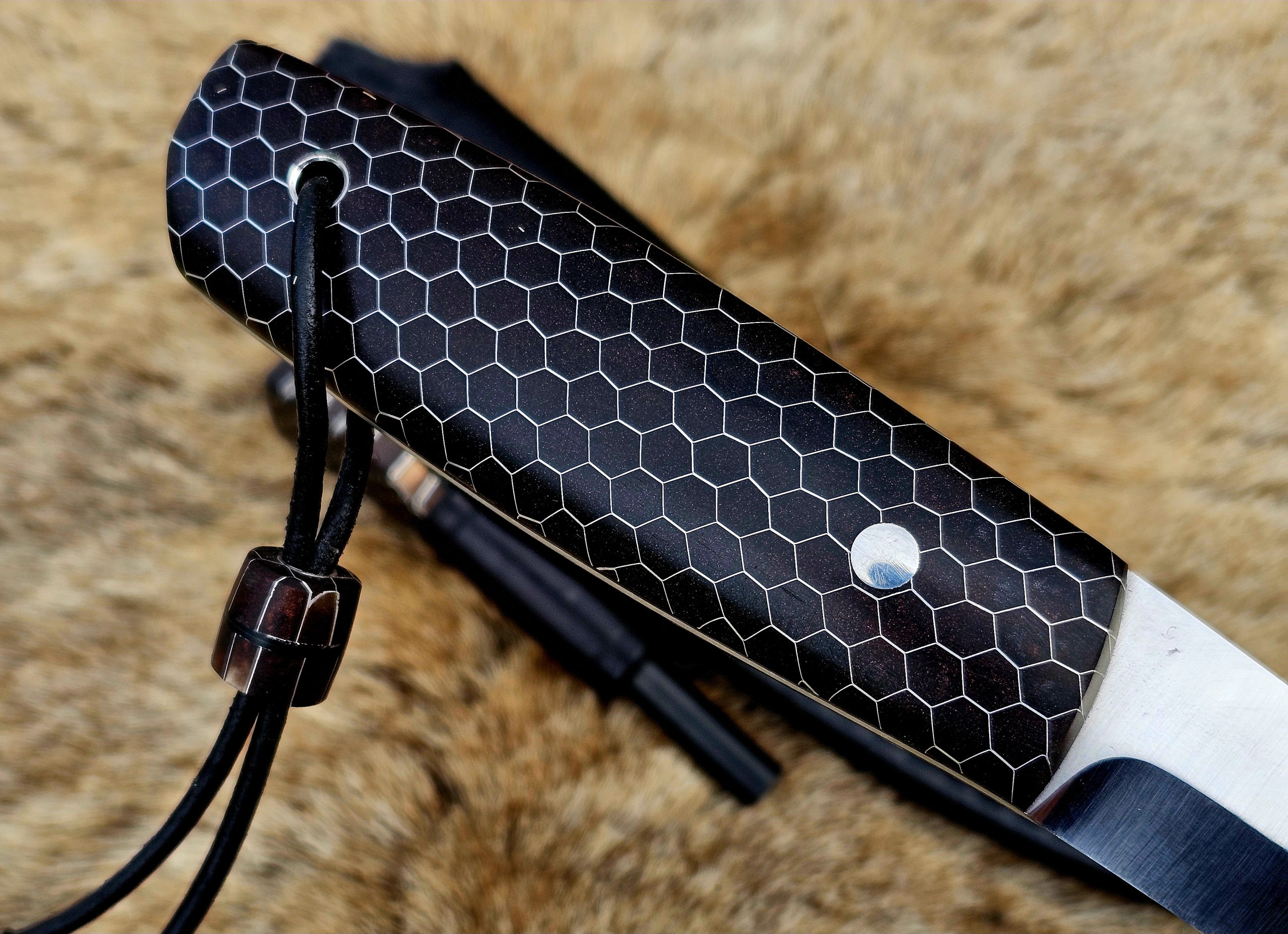 Ergonomischer Messergriff aus C-Tek Rückseite